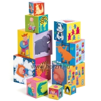 Hape Fogantyús puzzle - bébi vadállatok 12 hó+