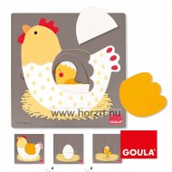 Fejlődés Puzzle - Pillangó - GOULA - 24 hó+