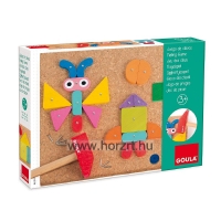 Hape Jegesmedve piramis - Montessori építő 24 hó+