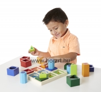 Hape Geometriai Testek kirakója - 18 hó+