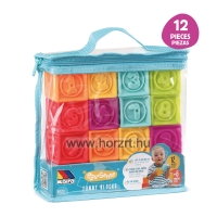 Hape természet piramis építő 24 hó+