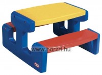 Piknik asztal - Junior<br>kék-piros színben<br>Little Tikes