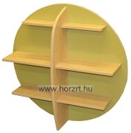 Komfort gyermeköltöző 5 fős-juhar,felül ajtós