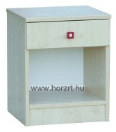 Flóra teleajtós szekrény - juhar-narancs