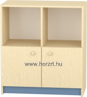 Komfort szekrény  II. - 4 fakkos- alulajtós acélkék