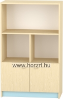 Komfort szekrény  IV. - polcos-alulajtós - pasztellkék