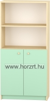 Komfort szekrény  IV. - polcos-alulajtós - pasztellzöld