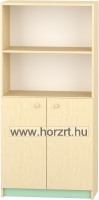 Komfort szekrény  IV. - polcos-alulajtós - pasztellzöld