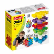 Clemmy - Peppa Malac vonat<br>játékszett puha építőkockákkal - 18 hó+