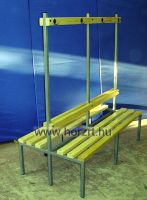 Gyermek pad - sárga - 90x35x35 cm, ülésmagasság 20 cm
