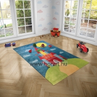 Zora egyszínű szőnyeg Szürke 80x150 cm