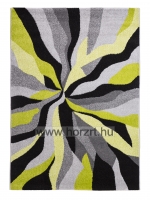 Zora egyszínű szőnyeg Kiwizöld 80x150 cm