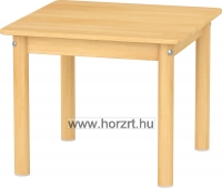 Óvodai téglalap asztal, 120x67x52 cm, lekerekített sarkokkal, élekkel - juhar