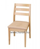 Lili szék, ovis méret, 38 cm magas, natúr, rakásolható