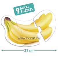 Maxi Puzzle - egészséges élelmiszerek 24 hó+
