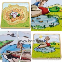 A kacsa megismerése - Fejlődés Puzzle