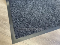 Lábtörlő - szennyfogó szőnyeg szürke-fekete 60x90 cm