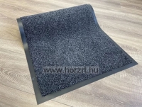 Lábtörlő - szennyfogó szőnyeg szürke-fekete 60x90 cm