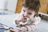 Dantoy BIOműanyag Rágóka 3 darabos piros- cukornádból 24 hó+