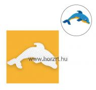 Hama vasalható gyöngyhöz Alaplap Midi - Delfin
