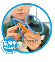 Kreatív pattintós építő, 126 db-os - dobozos kiszerelés