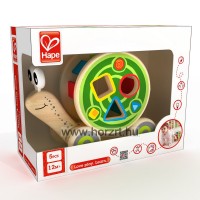 Hape Húzós Csiga formaválogatóval  - 12 hó+