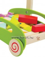 Hape Építőkockás járássegítő - 12 hó+