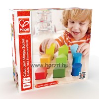 Hape Geometriai Testek kirakója - 18 hó+