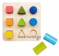 Hape Geometriai Testek kirakója - 18 hó+