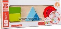 Hape Első forma puzzle kicsiknek-kétoldalas - 18 hó+