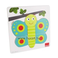 Fejlődés Puzzle - Pillangó - GOULA - 24 hó+