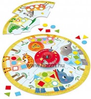 Szafari roulette - szín- forma egyeztető játék GOULA