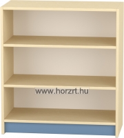 Komfort szekrény II. - teliajtós, polcos - acélkék