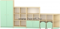 Komfort szekrény III. - 6 fakkos