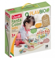 Quercetti: Fantacolor baby pötyi 28 db-os, Play Bio 12 hó+