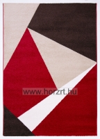 Tangram szőnyeg Mélypiros 80x150 cm