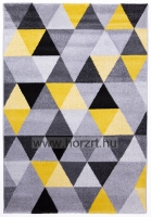 Aronzo szőnyeg Szürke-sárga 160x230 cm