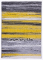 Sárga csíkos szőnyeg 160x230 cm