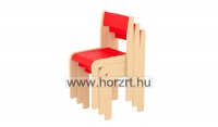 Lili szék<br>Piros<br>(30 cm ülésmagasság)
